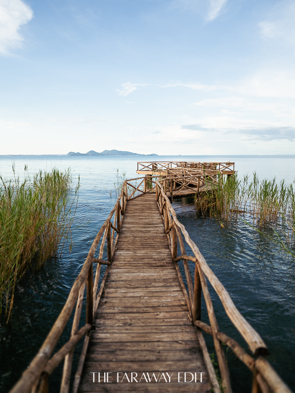 Lake Malawi Blue Zebra Island Lodge Dock